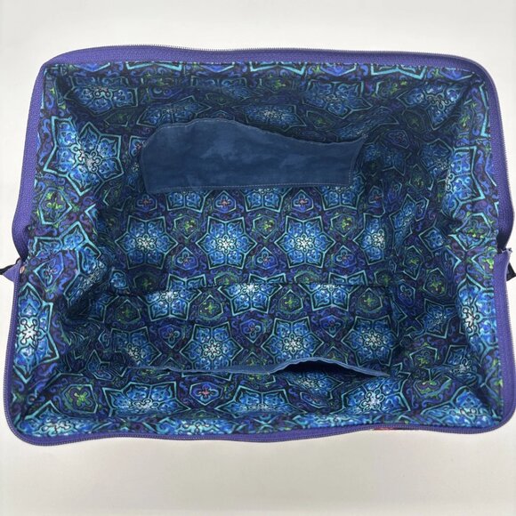 Handmade Russian Myushka Doll Print Accessory Bag Cotton Accessory Bag - Picture 7 of 9